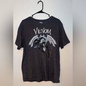 Old Navy Gray Venom Graphic Tee